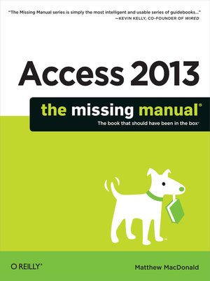 cover image of Access 2013
